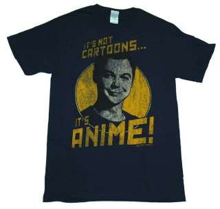 The Big Bang Theory Anime Sheldon TV Show T Shirt Tee  