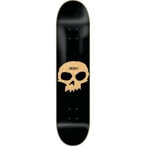  Zero Single Skull Knock Out Skateboard Deck   7.875 x 31 