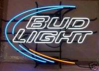 BUDWEISER BUD LIGHT BEER NEON SIGN / LIGHT  