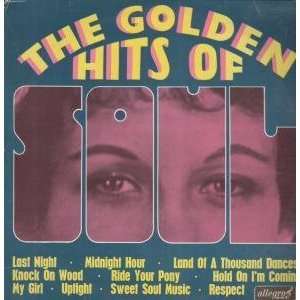    GOLDEN HITS OF SOUL LP (VINYL) UK ALLEGRO 1968 NIGHT TRAIN Music