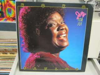 Koko Taylor Jump For Joy vinyl LP 1990 Alligator Records  