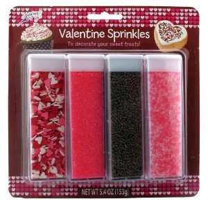 Valentine Sprinkles Shaker Set Grocery & Gourmet Food