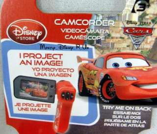   Cars Lightning Mcqueen TOY Video Camera Camcorder Projector New  