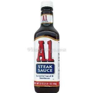  A1 Steak Sauce, 33 oz (935 g), Kraft Foods Health 