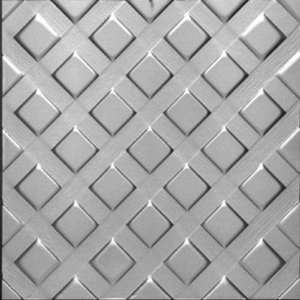   Tin Ceiling Tile  LATTICE   Tin Plated Steel Drop In