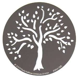  Round Tree Metal Stencil