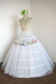 Hoop Puffy Bridal Slip Petticoat Crinoline Underskirt  
