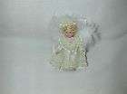 CHRISTMAS 5 PORCELAIN ANGEL DOLL ORNAMENT NEW BOXED items in RAYS 