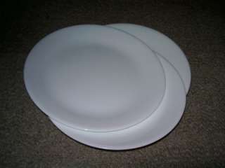 Lot of 6 Dinner Plates CORELLE Winter White   10 1/4   Excellent 