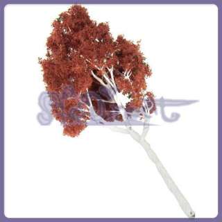 1x Red Model Japanese Maple Tree Park Making 150 Scale  