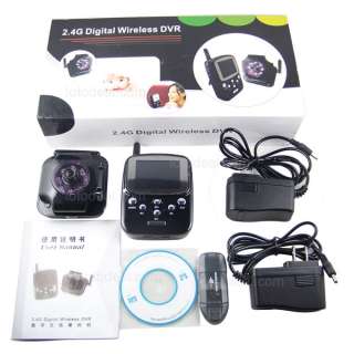 Digital Wireless Baby Monitor IR Video Recodrer DVR  