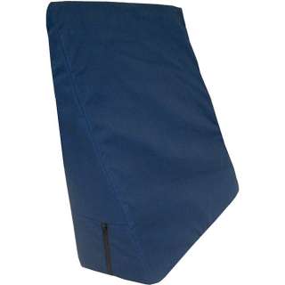 Universal Navy Polycotton Covered 7 x 22 x 22 inch Bed Wedges (Pack of 