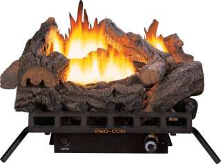 VENT FREE GAS LOG SETS MANY MODELS THERMOSTAT WOOD LOOK  