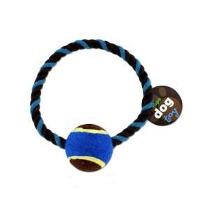  Rope Dog Toy with Tennis Ball