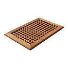 10x12 RED OAK EGG CRATE WOOD WALL AIR GRILL