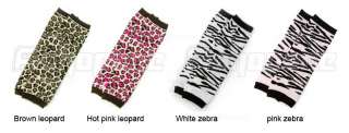 Baby Infant Toddler Zebra Leopard Legging Tights Leg Warmers Socks 