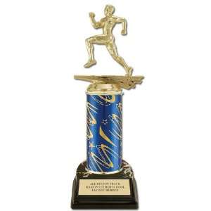  10 Inch Track & Field Trophy with Engraving Sports 