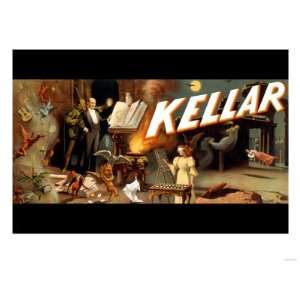  Kellar Menagerie of Tricks Giclee Poster Print, 32x24 