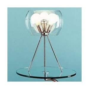  Tripod Table Lamp   clear Electronics