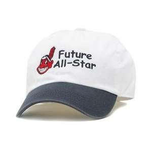  Cleveland Indians Future All Star Toddler Cap   White/Navy 