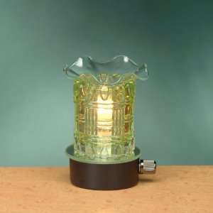   Column Design Glass Electric Oil Aromatherapy Burner