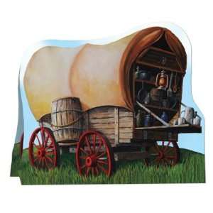  3 D Chuck Wagon Centerpiece Party Accessory (1 count) (1 