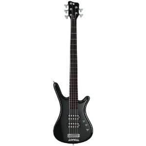  Warwick Corvette $$ Bass Guitar (5 String, Black, High 