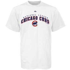  Majestic Chicago Cubs White Season Great T shirt (Medium 