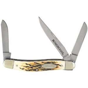   Sports Winchester 3 Blade Folding Stockman Knife