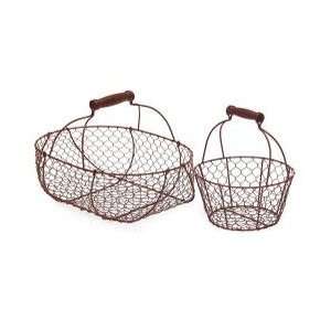  Wire Baskets   Set of 3 by IMAX
