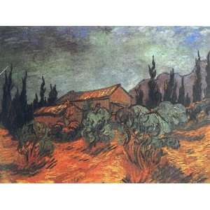     Vincent Van Gogh   32 x 24 inches   Wooden Sheds